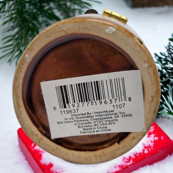 Nativity Ceramic Hinged Holiday Trinket Box - Picture 8 of 8